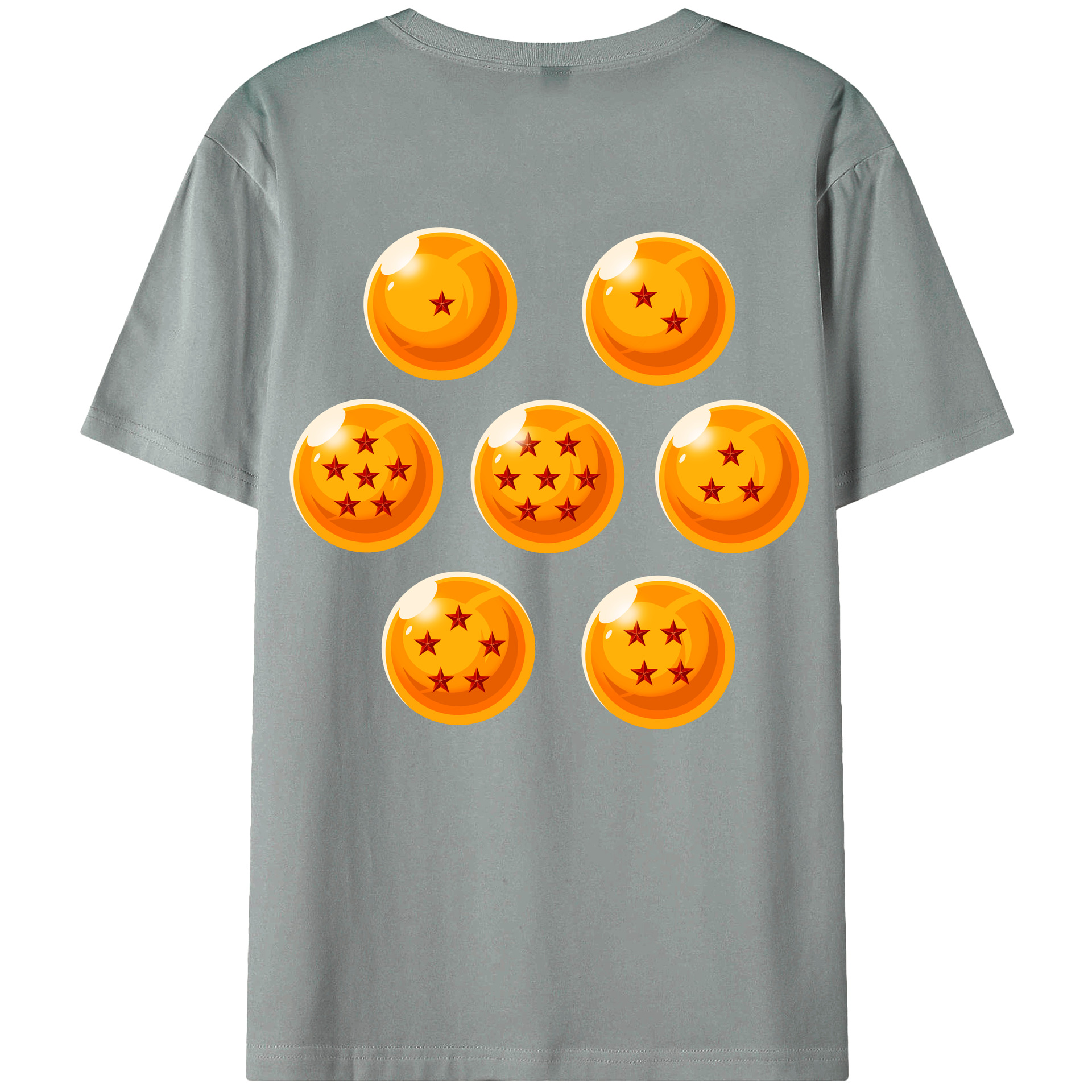 （画像用） ドラゴンボール DRAGON BALL 綿100％ メンズ半袖Tシャツ（バックプリント） 通気性
